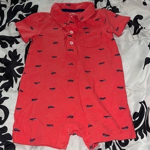 Carter’s boy cars romper